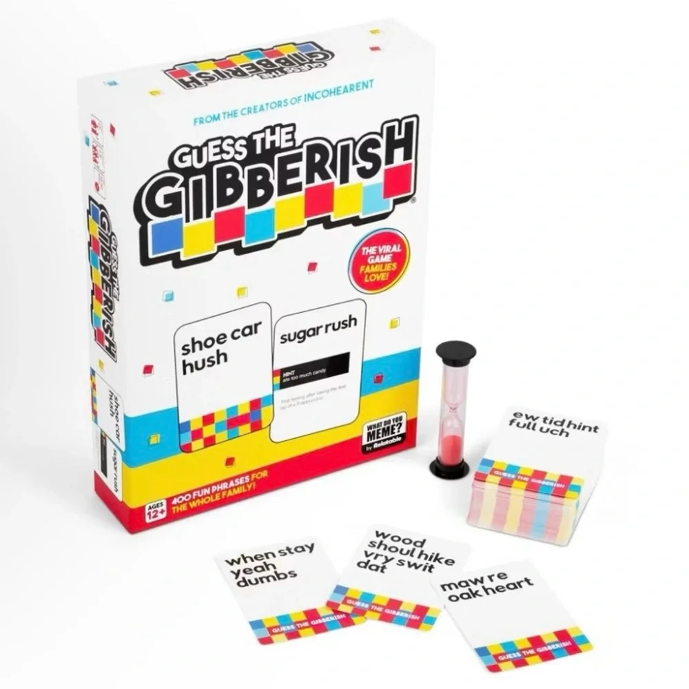 🆕- Guess The Gibberish Family Game By What Do You Meme?